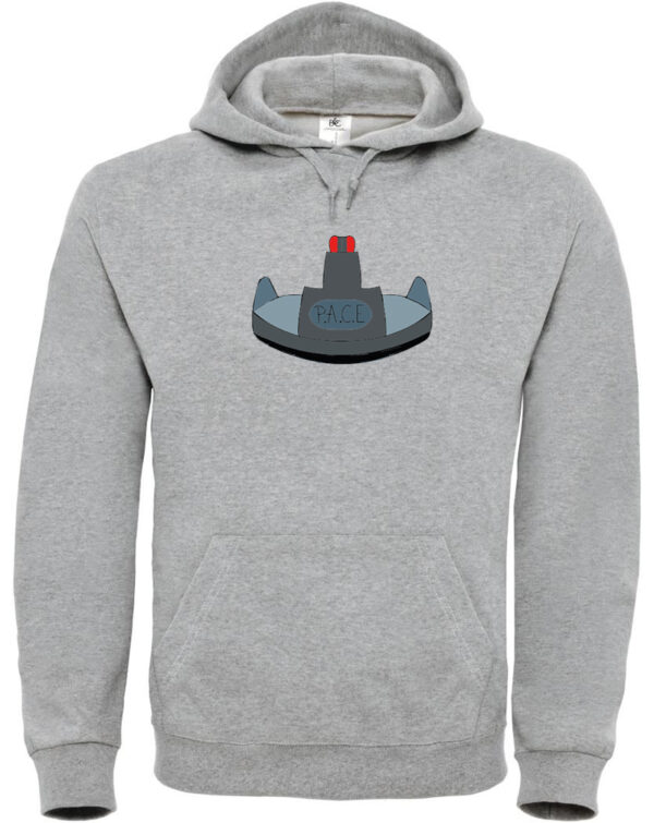 Hoodie - P.A.C.E Achterbahn-Gondel- Front - PACE