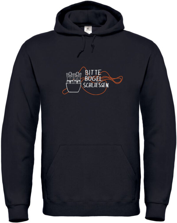 Hoodie - Bitte Bügel schließen- Front - PACE